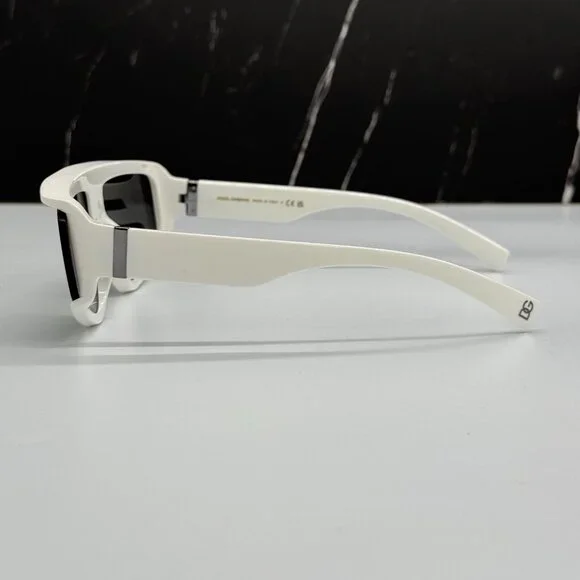 NEW DOLCE&GABBANA DG6177 3312/87 SUNGLASSES SHIELD WHITE DG6177 331287 UNISEX m_68bb6860c10736cdd5492026.jpeg main image 4